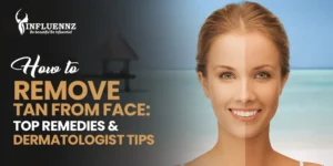 How to remove tan from face