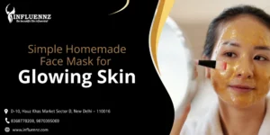 Simple homemade face mask