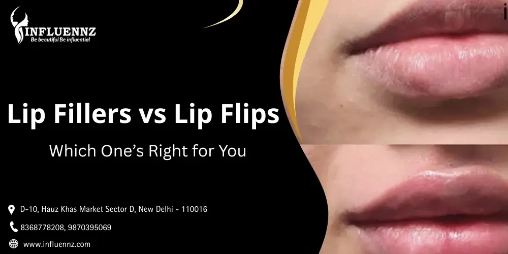 Lip Fillers vs Lip Flip