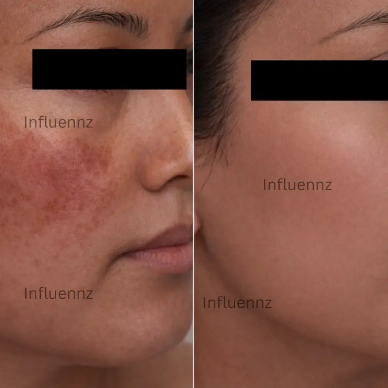 Pigmentation treatment result