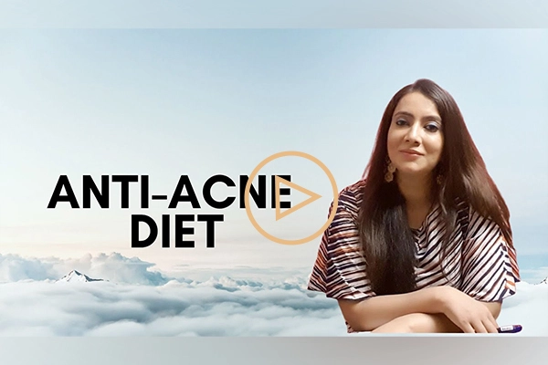 Anti acne diet